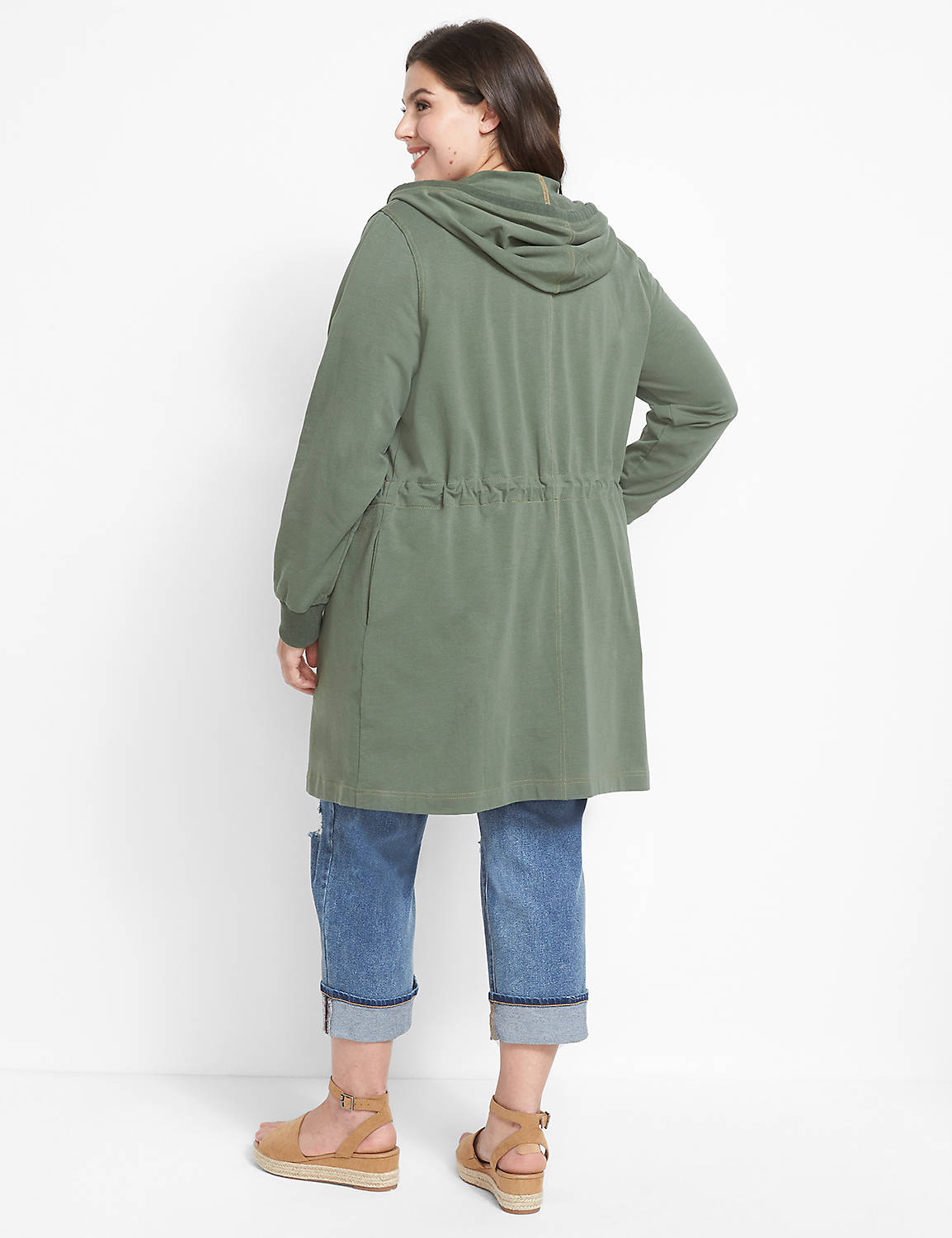 French Terry Casual Anorak 1125161 Product Image 2