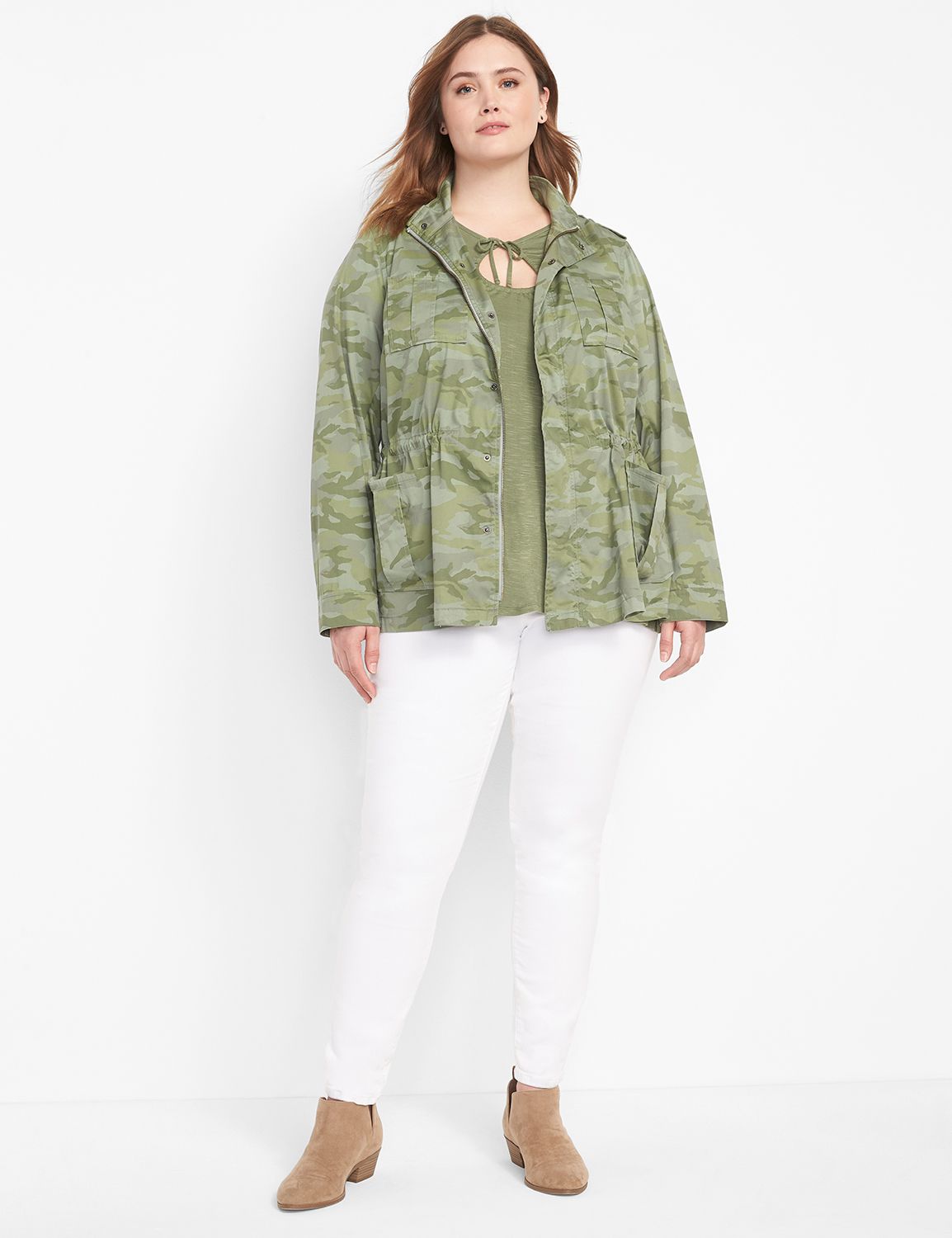 Navy Camo Utility Jacket