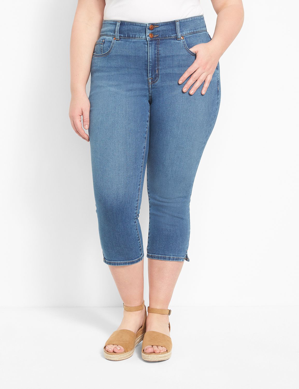 Lane bryant tighter tummy best sale technology jeans