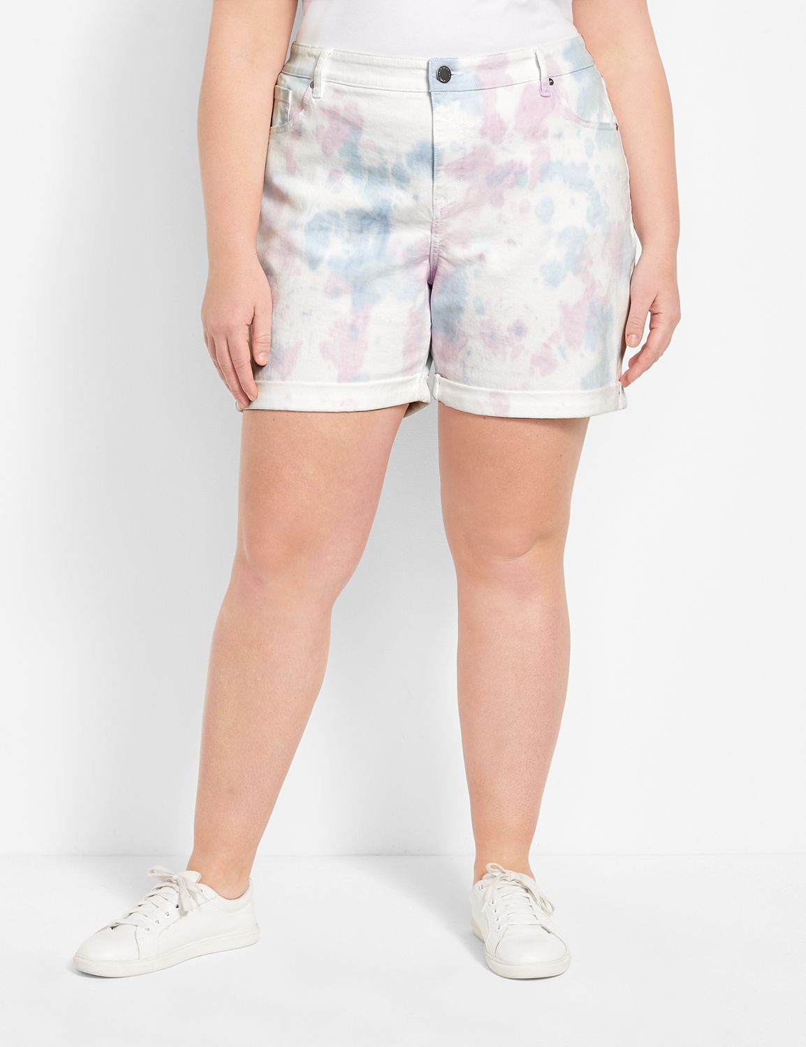 SIGNATURE FIT DENIM BOYFRIEND MIDI Product Image 1