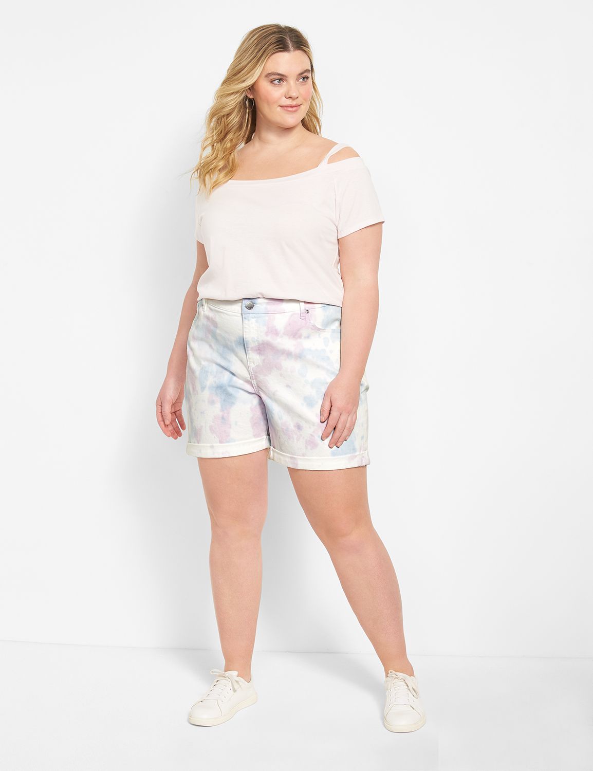 SIGNATURE FIT DENIM BOYFRIEND MIDI Product Image 3