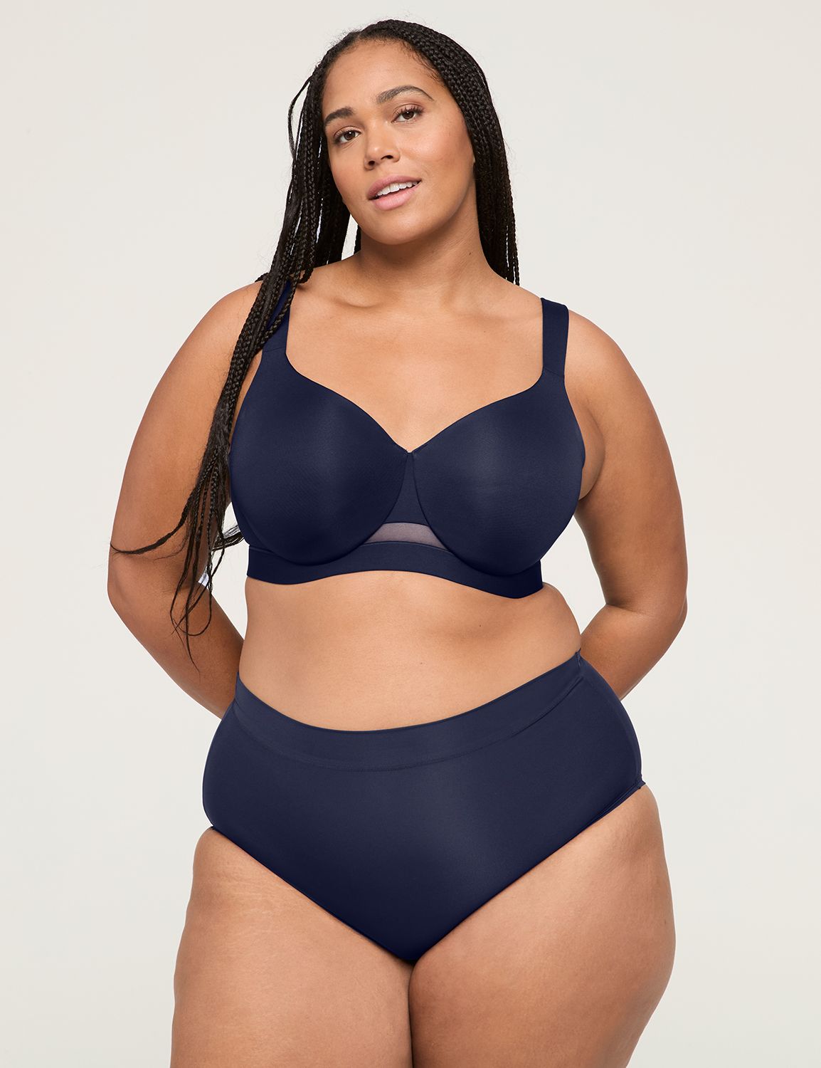 Comfort Bliss&reg; Unlined Full Coverage Minimizer Bra