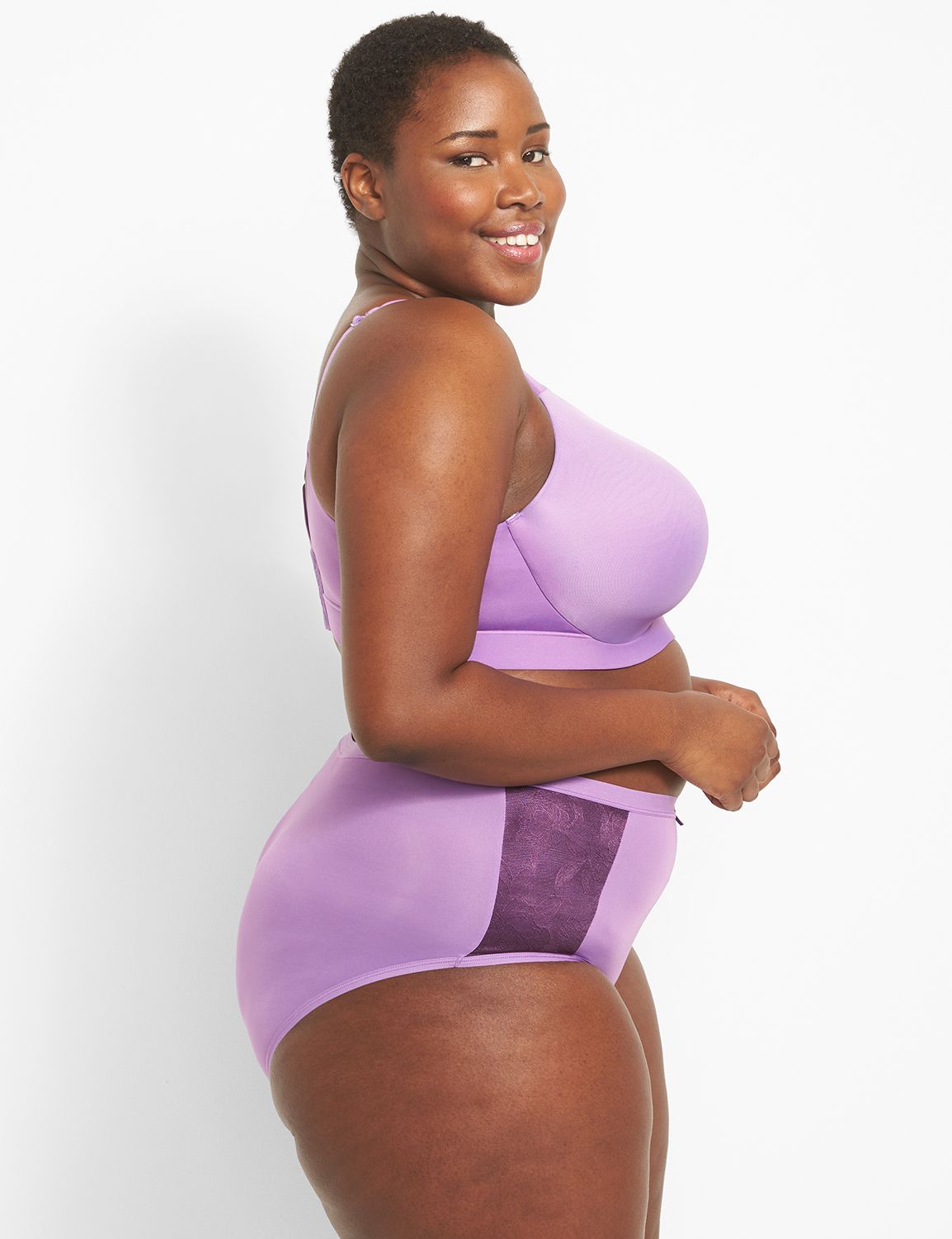 Comfort Bliss Full Coverage UW 1119804-T:PANTONE Amethyst Orchid:38DD