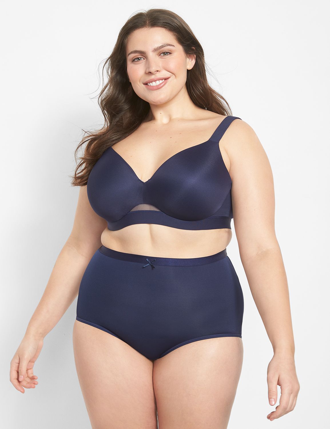 Comfort Bliss Full Coverage UW 1119804-T:New Navy:38DD