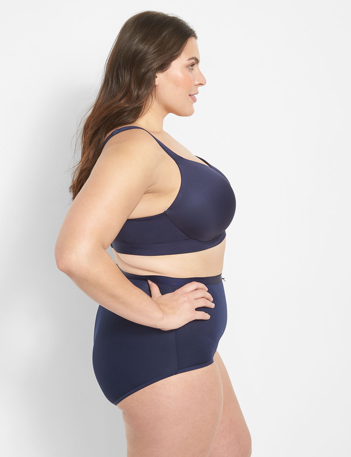 Comfort Bliss Full Coverage UW 1119804-T:New Navy:42DD Product Image 4