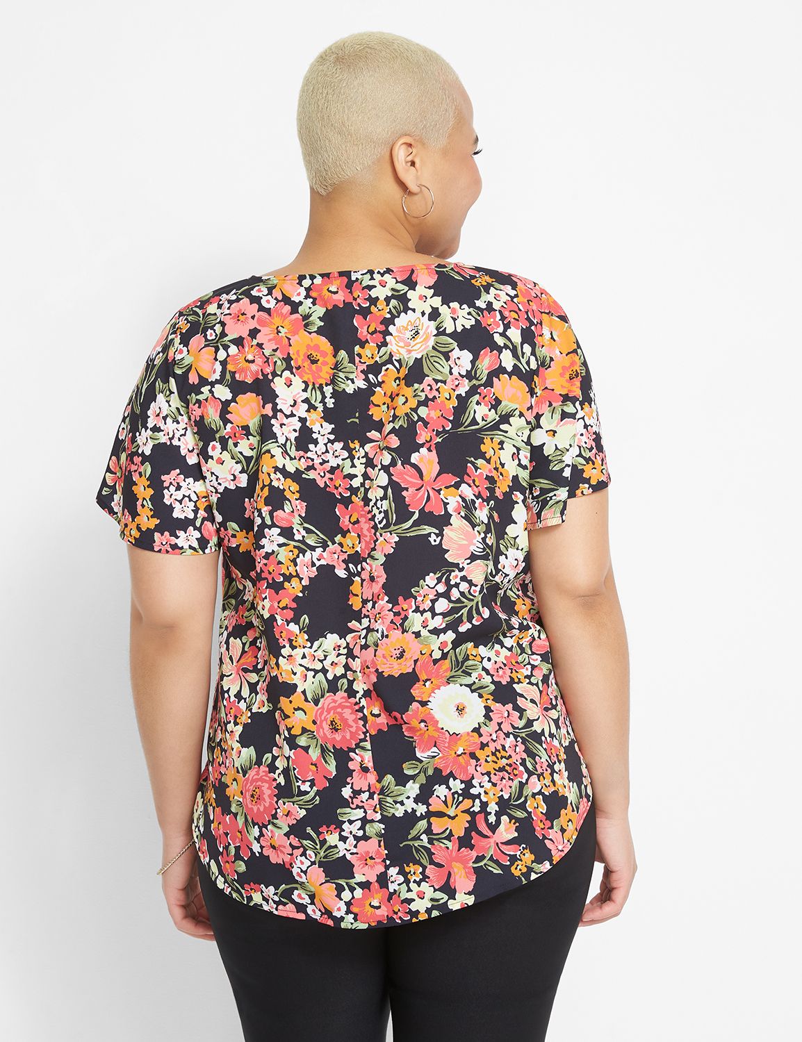 Short Sleeve Crew Neck Top 1127594 Product Image 2