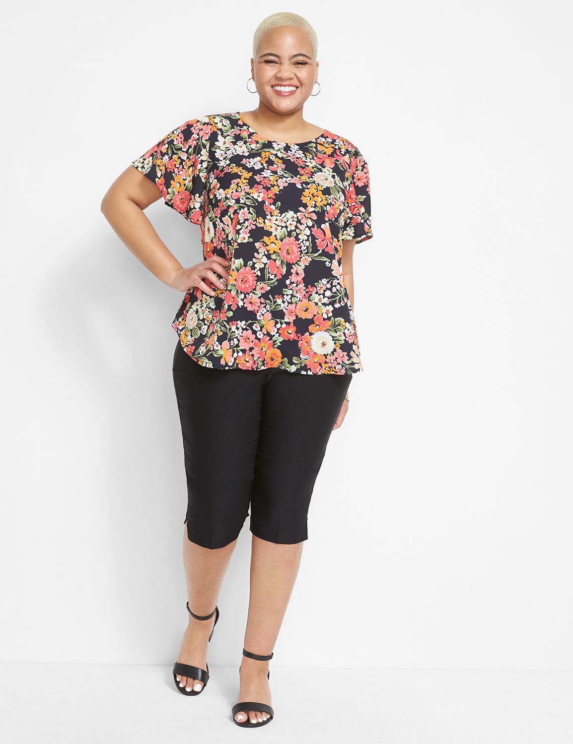 Short Sleeve Crew Neck Top 1127594 Product Image 3