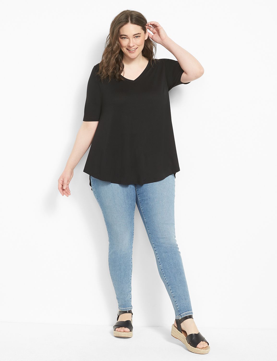 Diamante V Neck Tunic