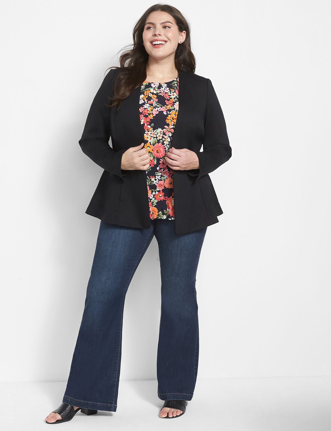 Lane bryant shop blazer jacket