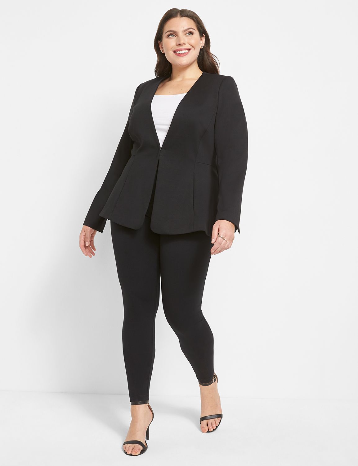 Lane bryant hot sale black blazer