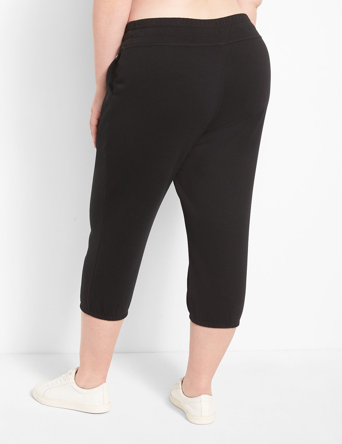 Livi Mid Rise French Terry Capri Jo Product Image 2