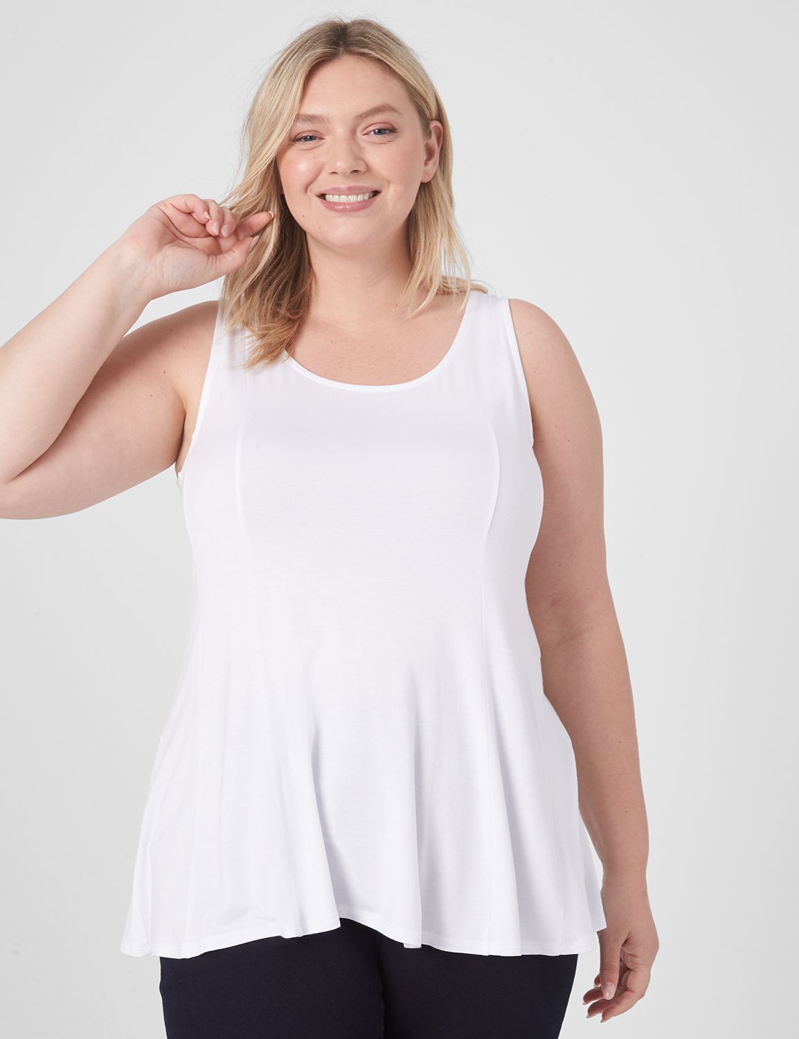 Fit and flare tank on sale top