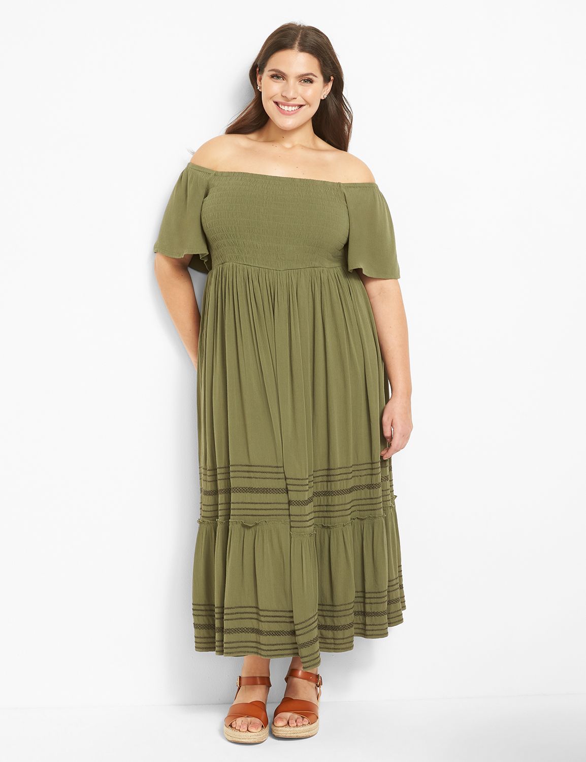 green emerald velvet dress White Embroidered Smocked Midi Dress – PinkBlush