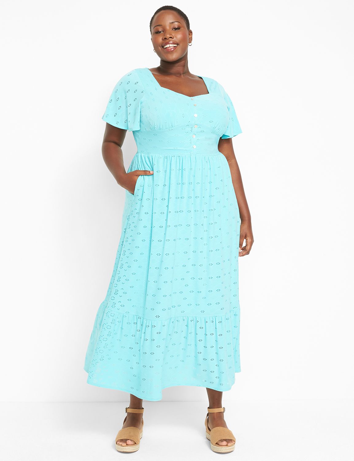 Lane bryant midi clearance dresses