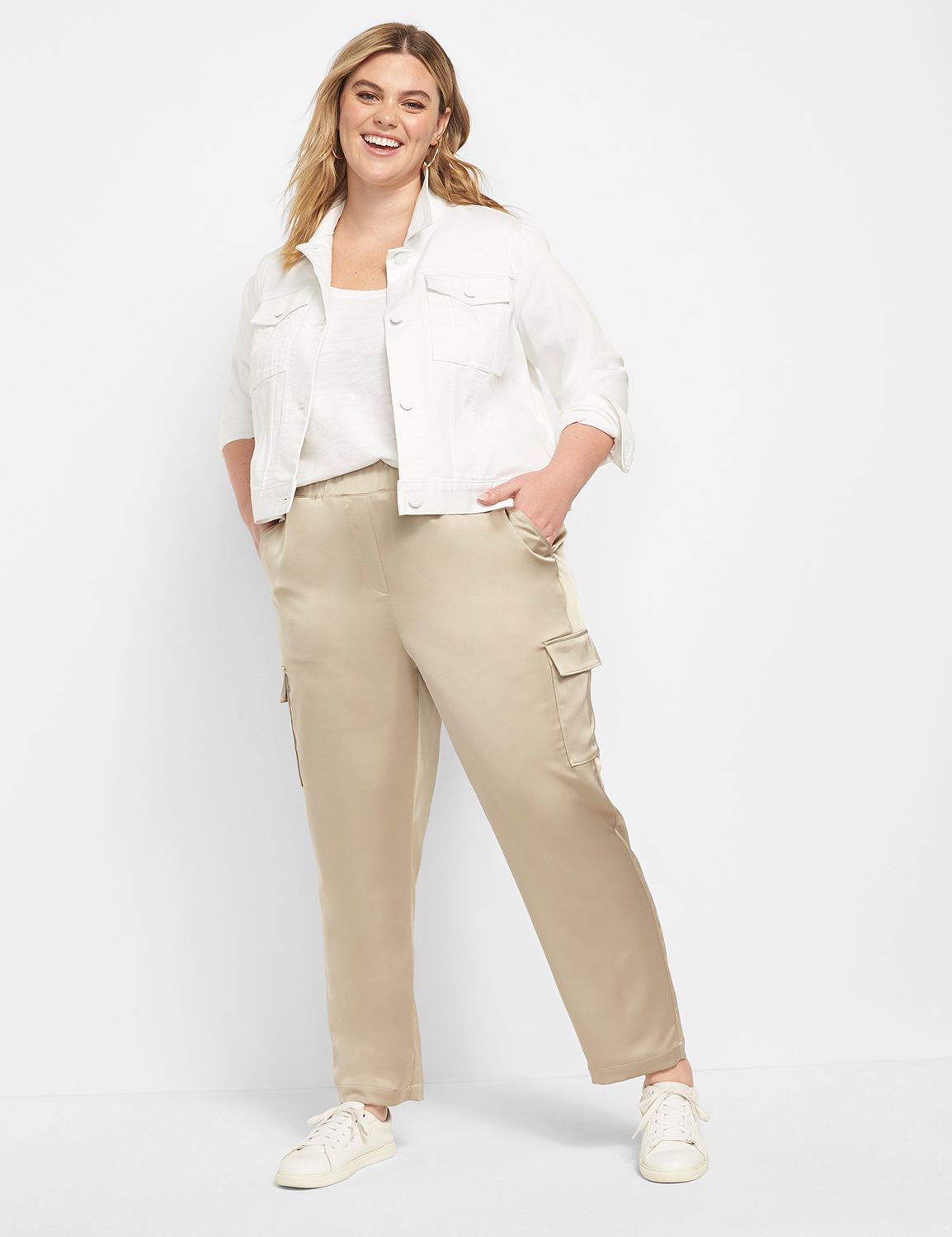 Lane bryant deals cargo pants