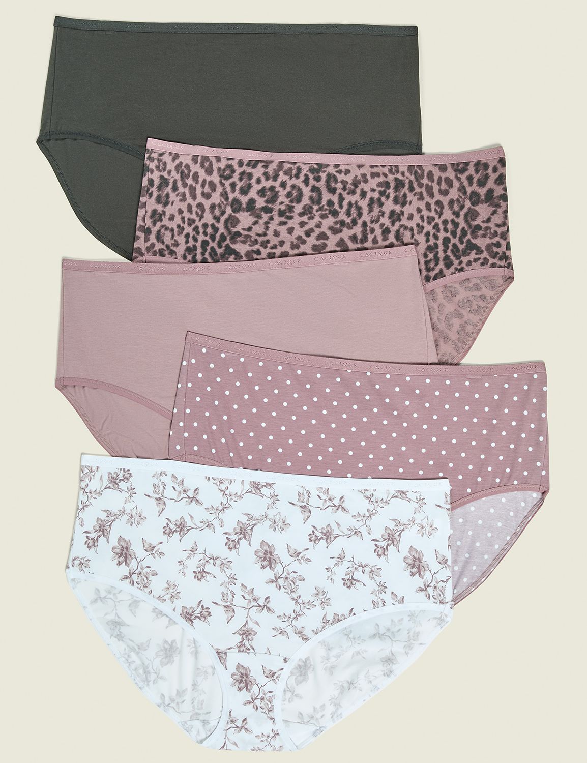 PANTY PACK Cotton High Leg Briefs 1 Product Image 1