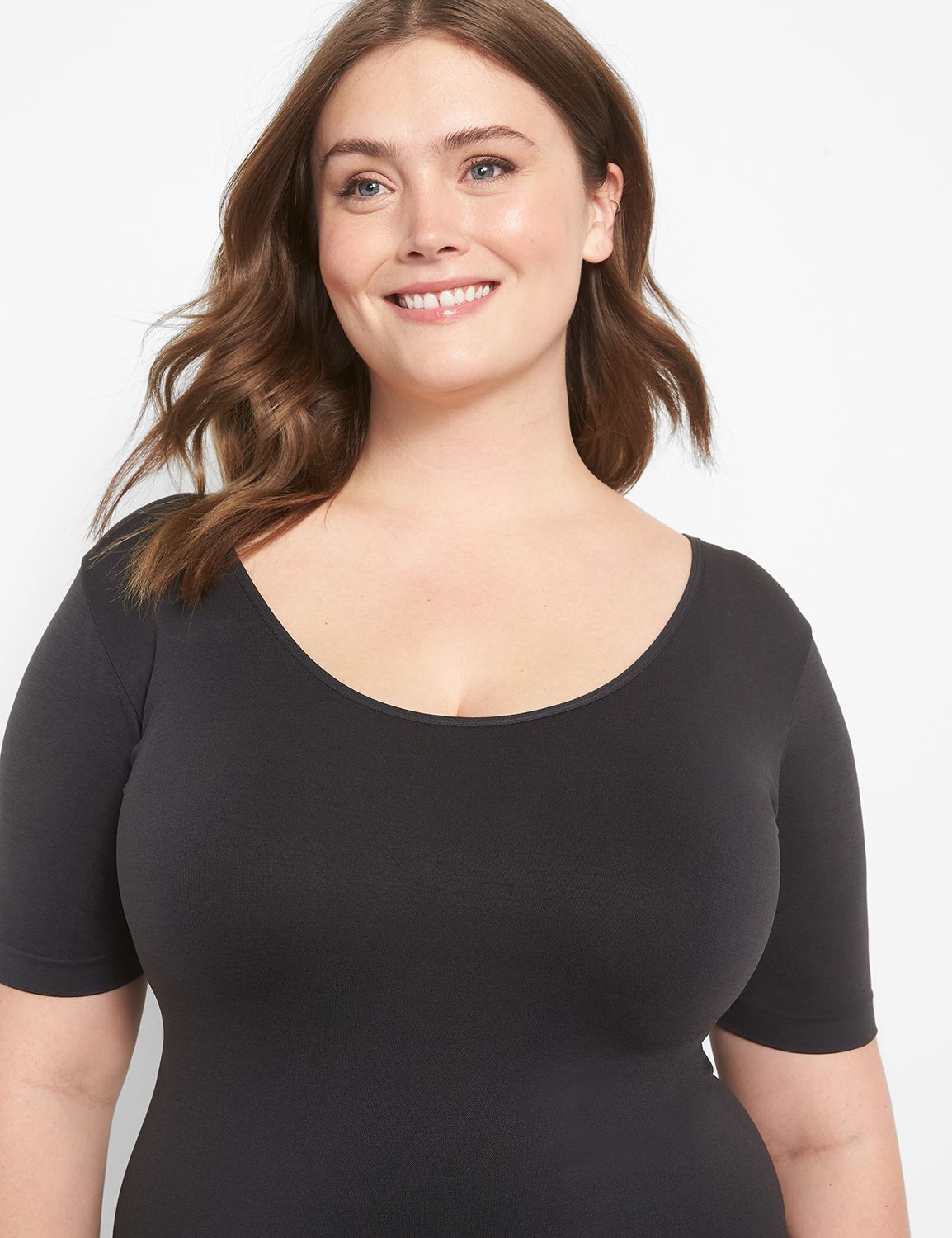 Lane Bryant Womens Seamless Cami By Shape By Cacique 14/16 Cafe