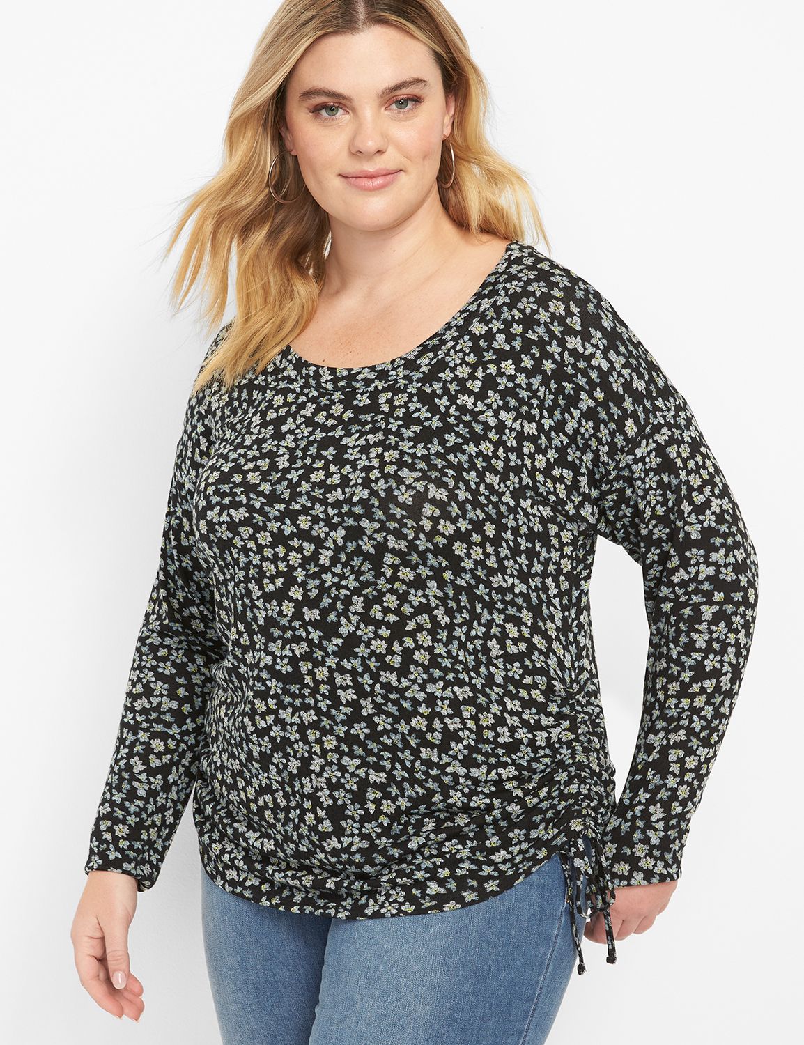 Drop Shoulder Sleeve Top
