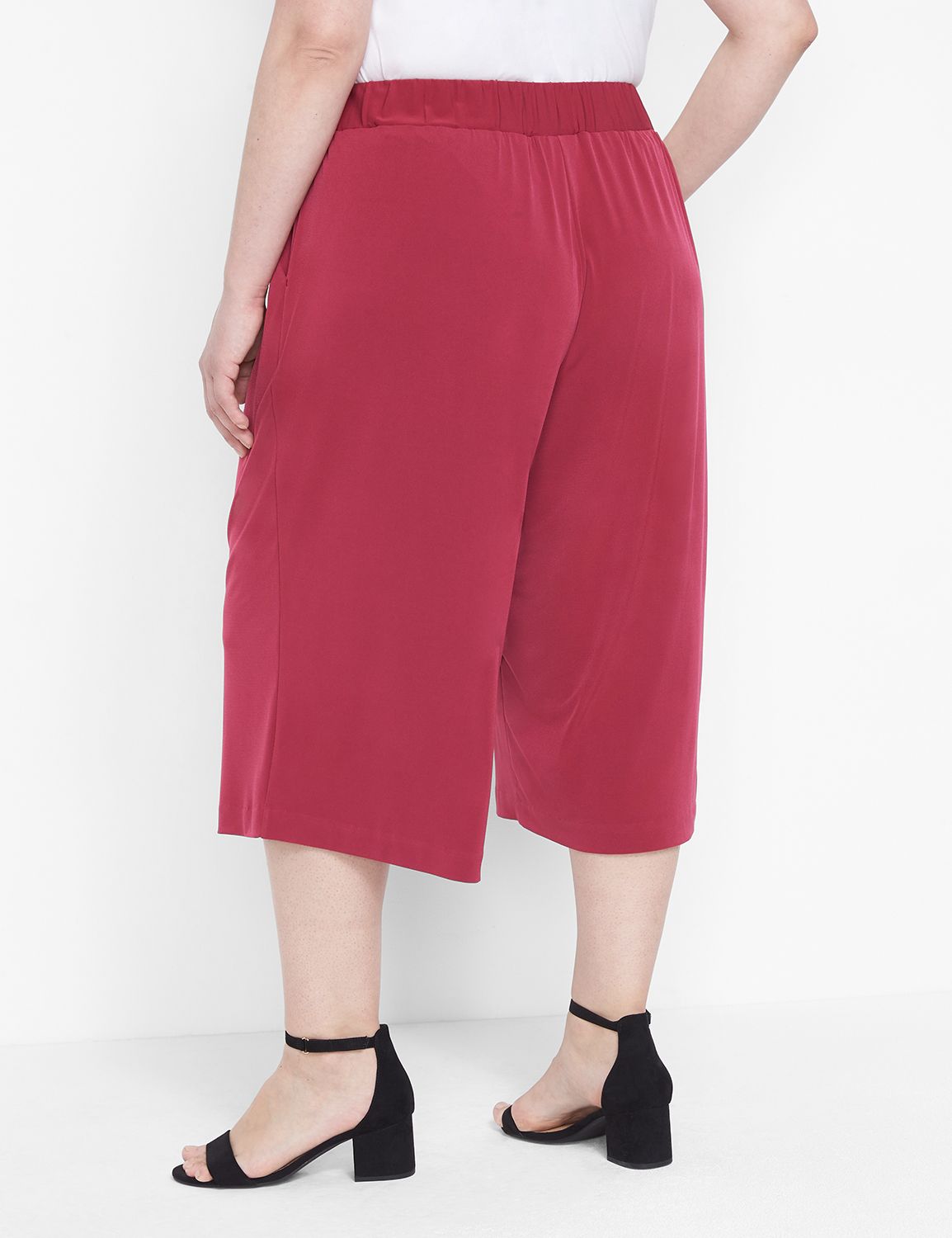 Knit Kit Wideleg Capri 1125473 Product Image 2