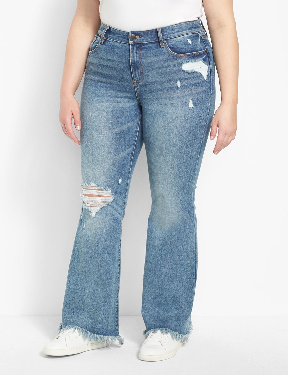 Lane bryant hot sale flare jeans