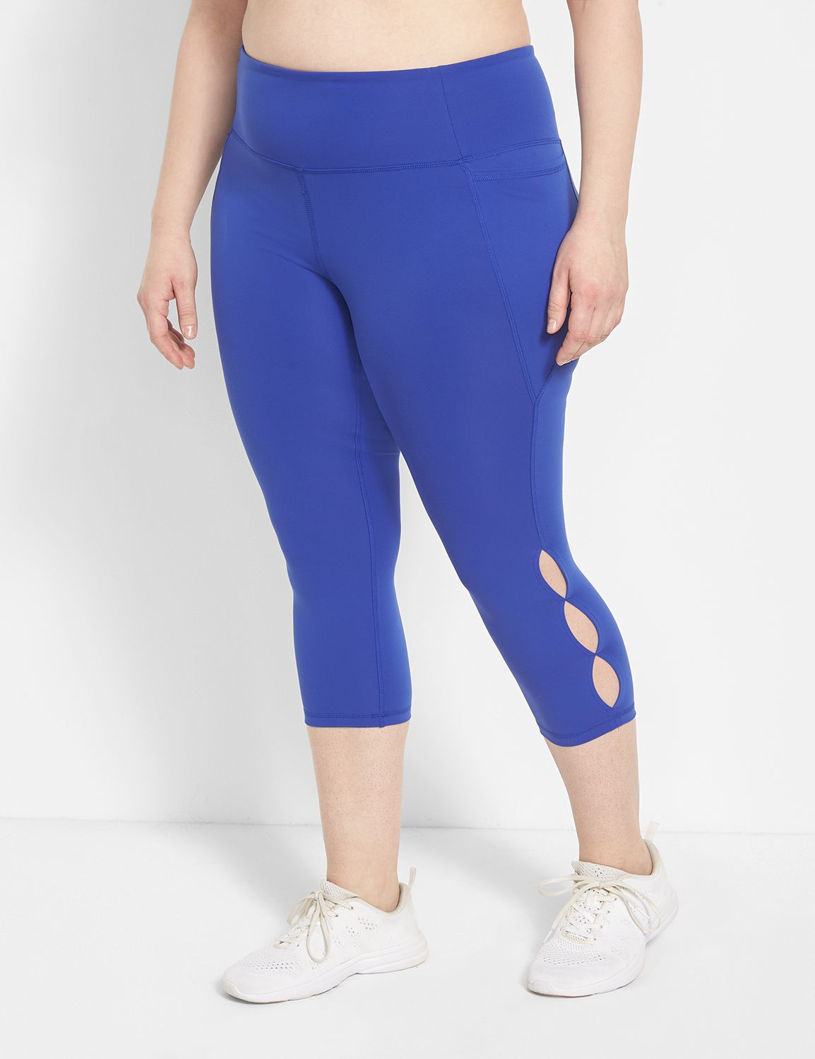 LIVI High-Rise LIVI Soft Capri Legging | LaneBryant