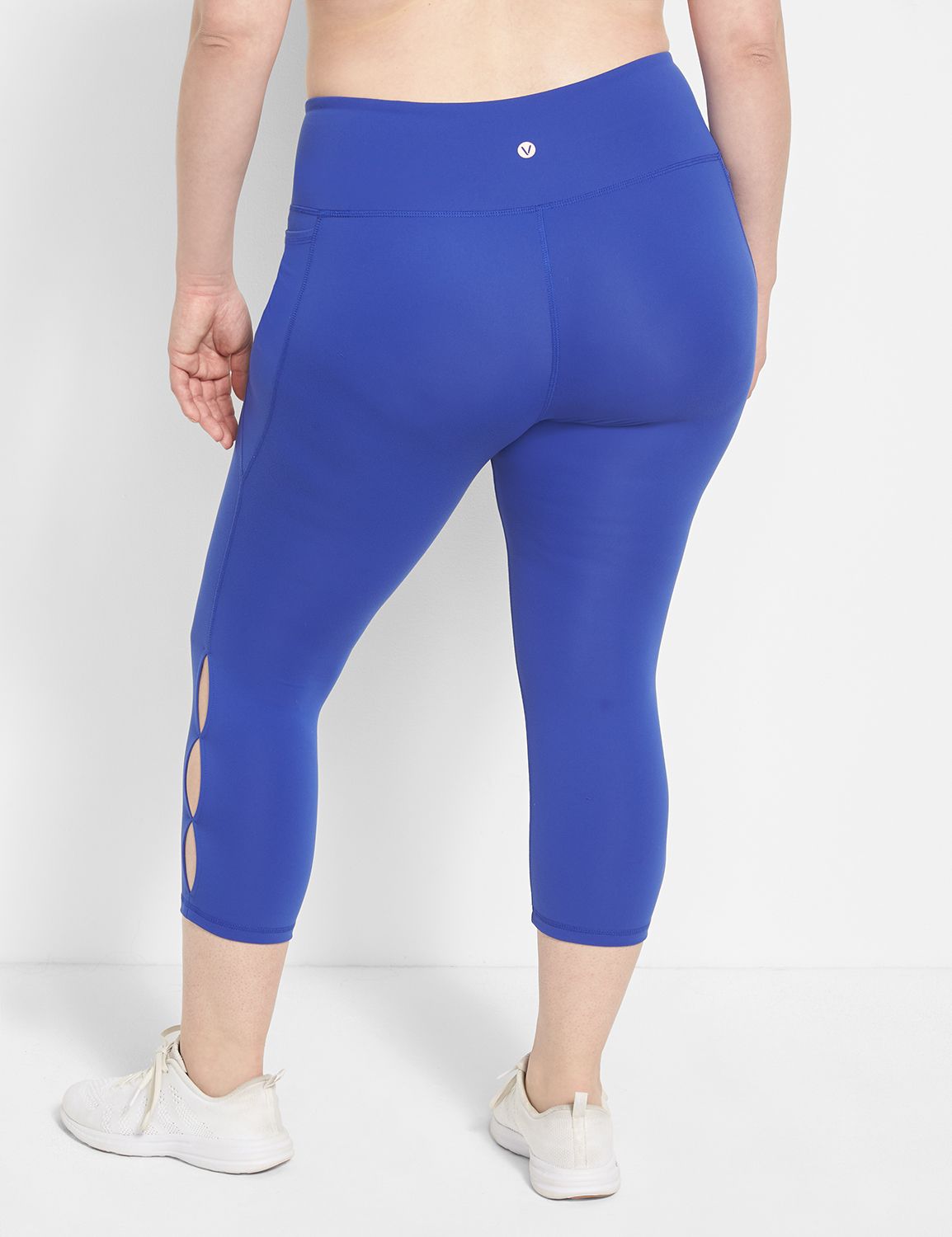 LIVI HighRise LIVI Soft Capri Legging LaneBryant