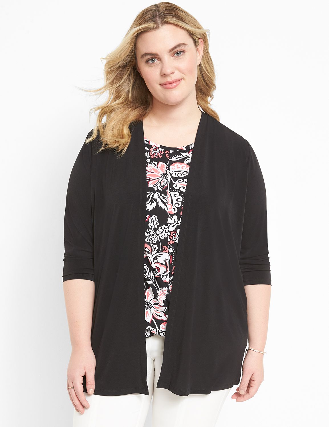 Sleeveless Crew Neck Twist Front Ta Product Image 4