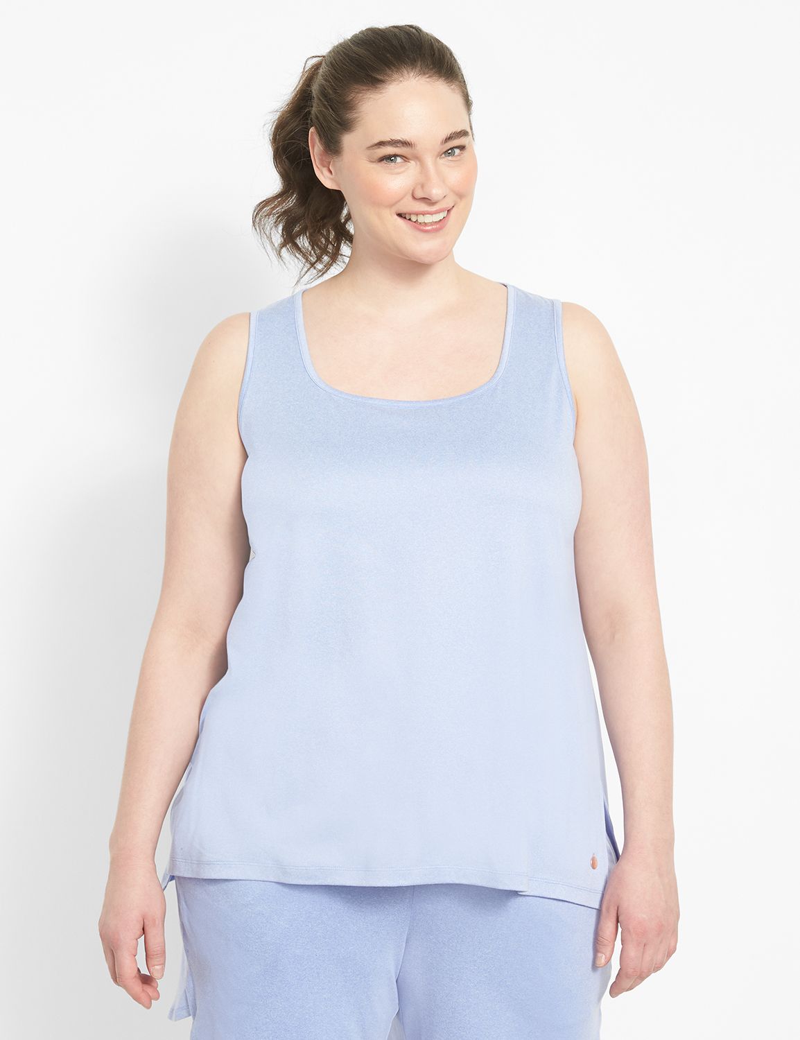 Sleeveless Square Neckline Back Det Product Image 1
