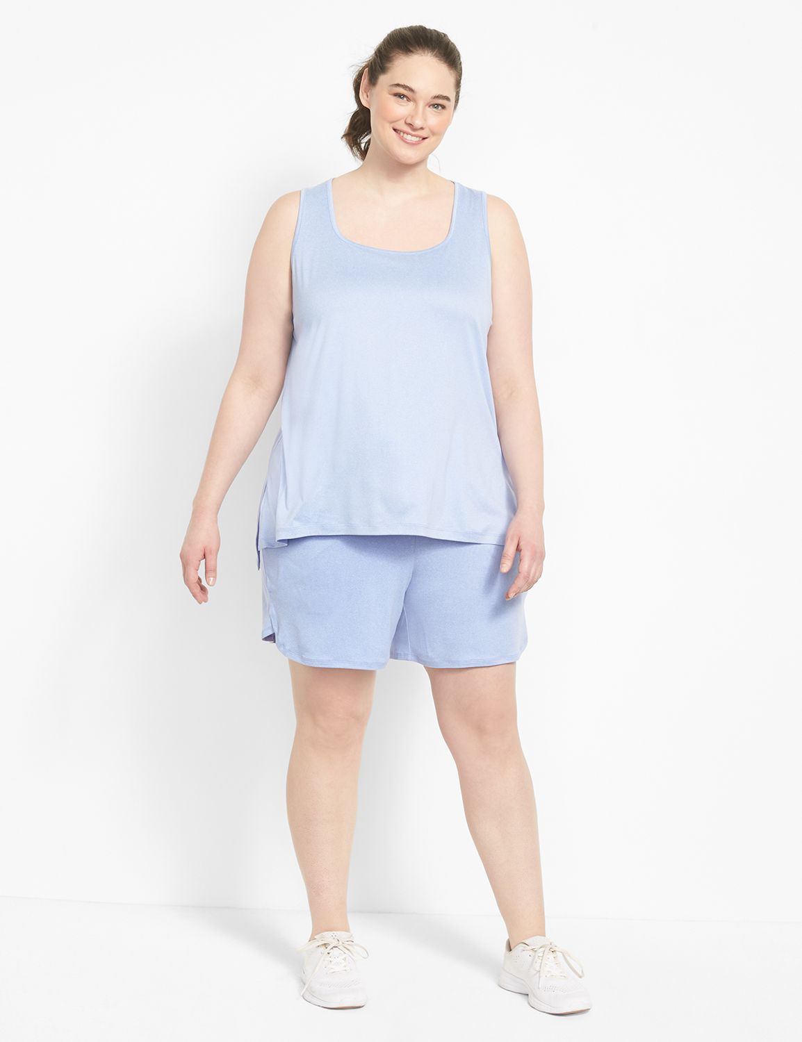 Sleeveless Square Neckline Back Det Product Image 3