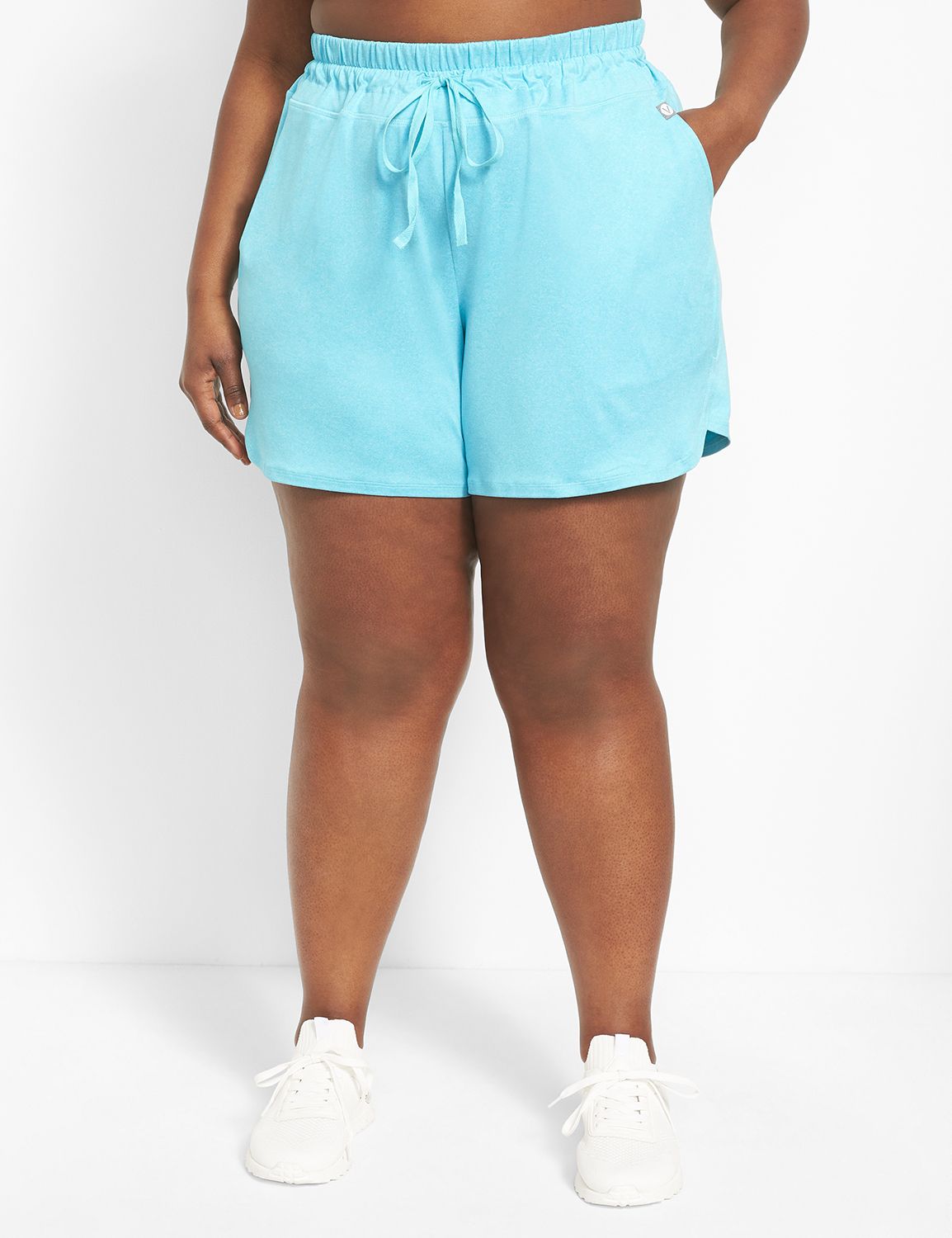 Livi Mid Rise Livi Soft Marl Short Product Image 1