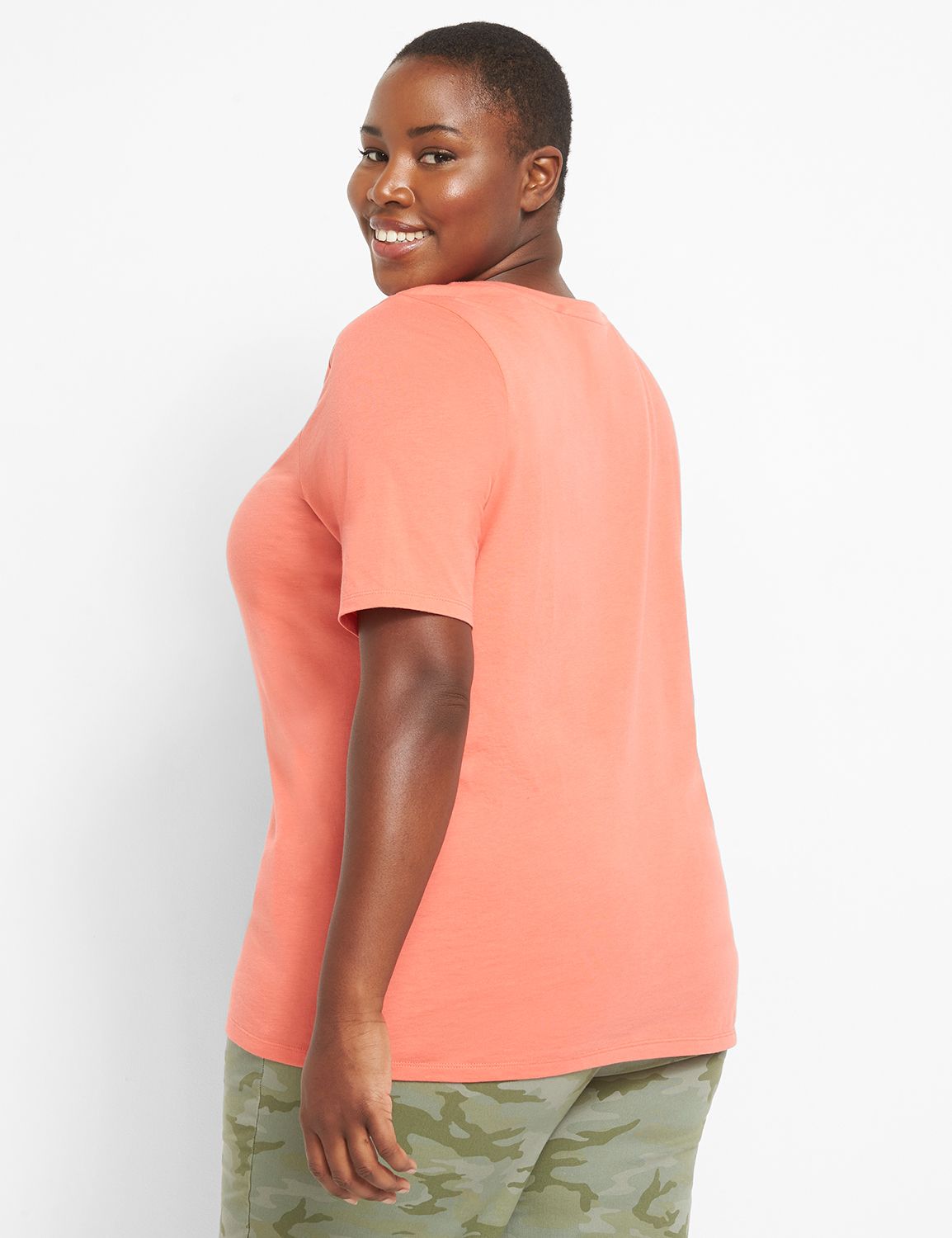 Modest Sleeve Scoop Tee 1125053 Product Image 2