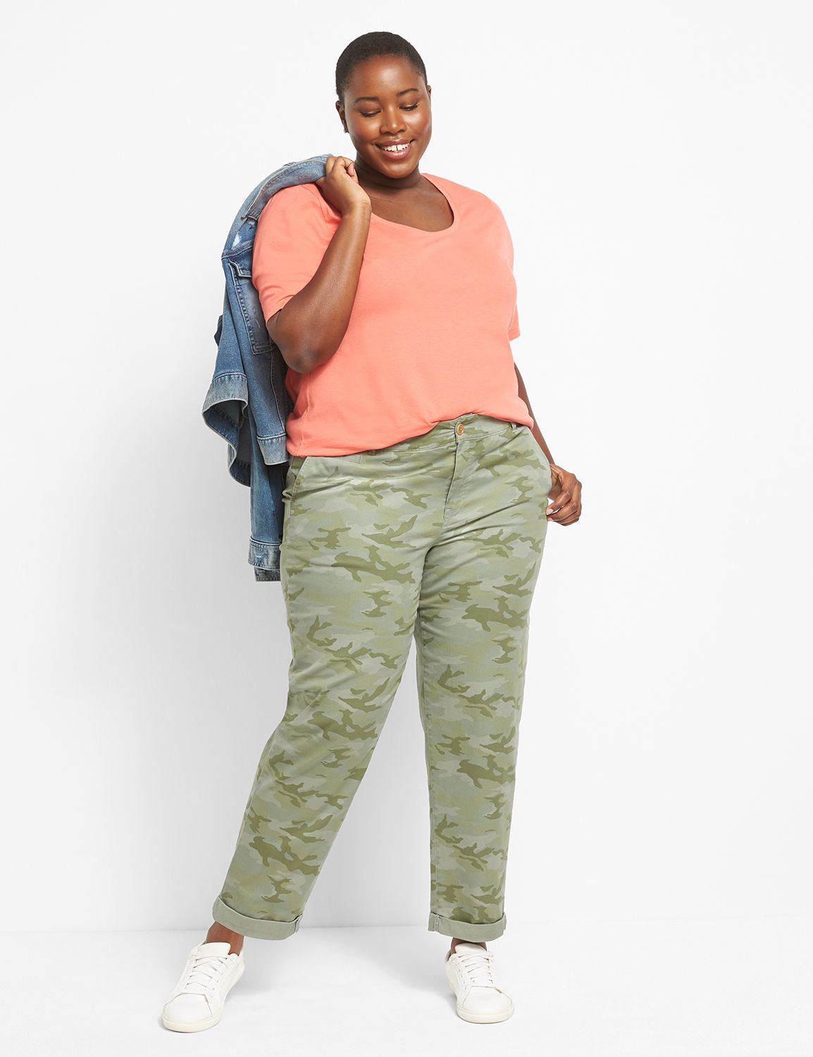 Modest Sleeve Scoop Tee 1125053 Product Image 3