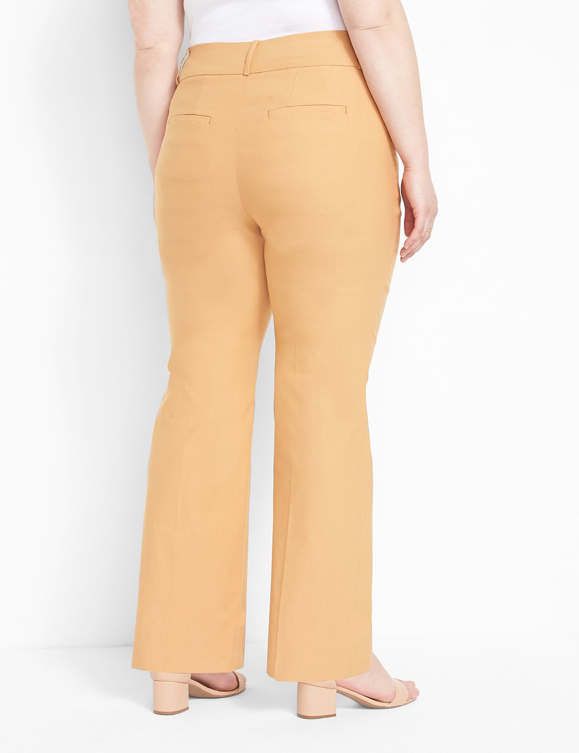 women's plus size bootcut khaki pants