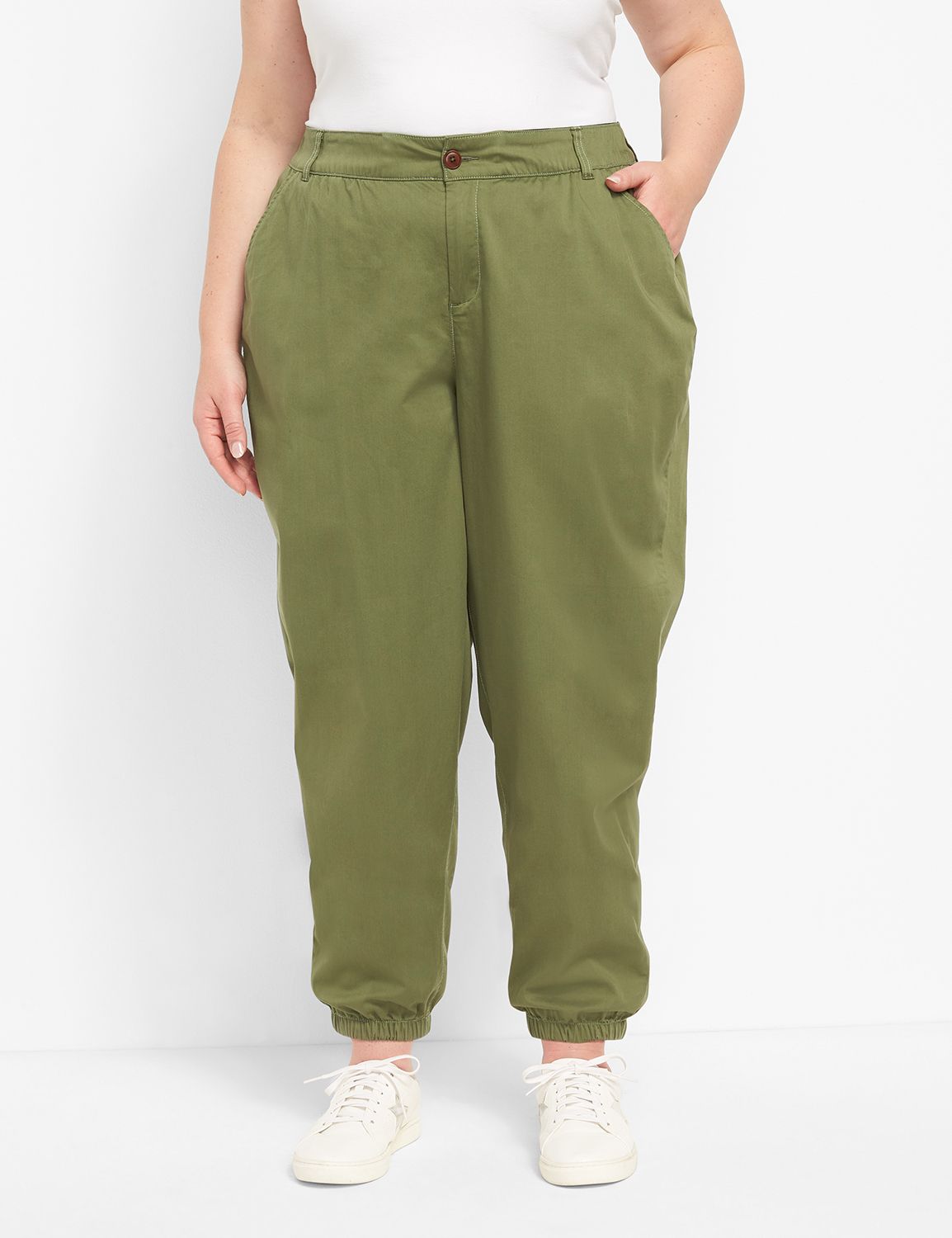 Soft Sateen Jogger