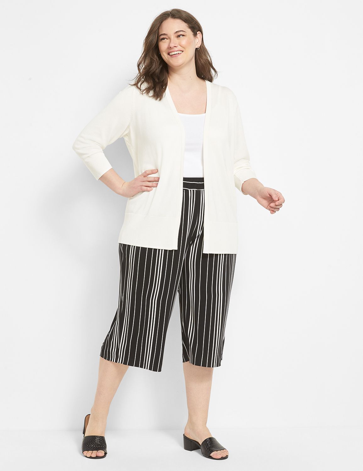 Knit Kit Wideleg Capri 1125910 Product Image 3