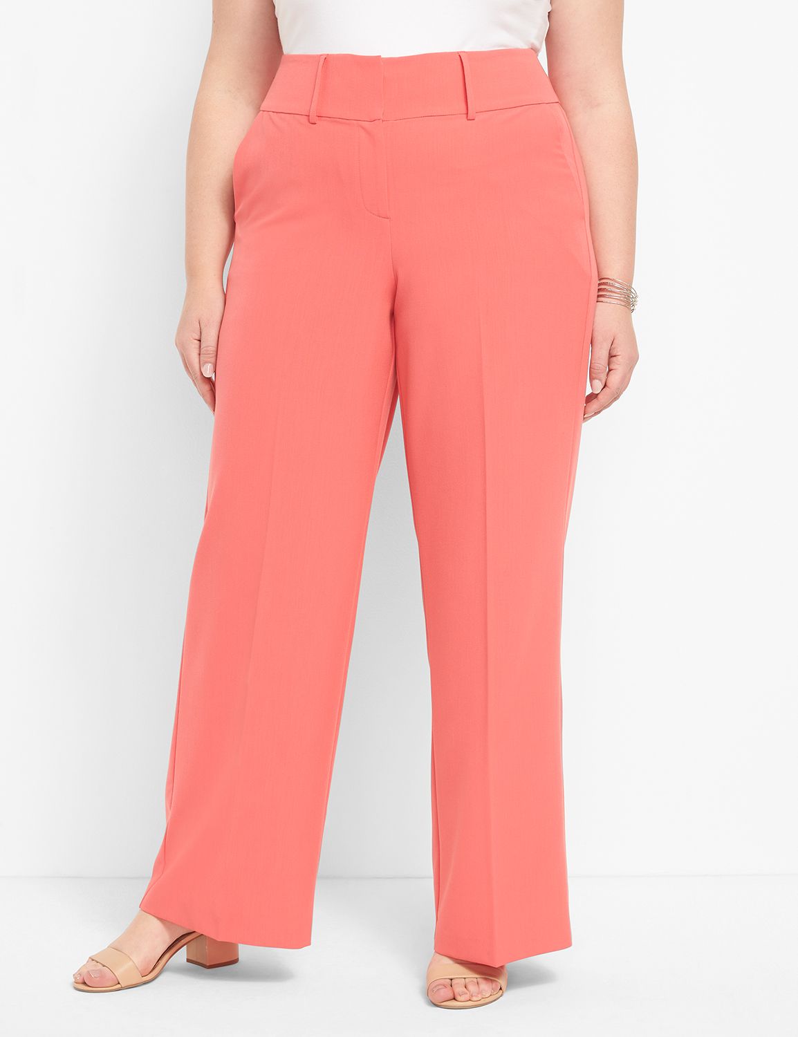 Lane bryant hot sale pink pants