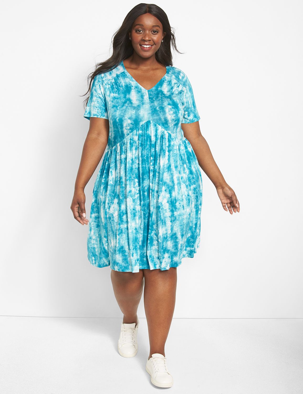 Lane bryant fit clearance and flare dress