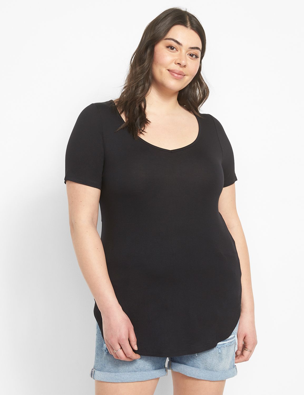 Short Sleeve Tunic Tee