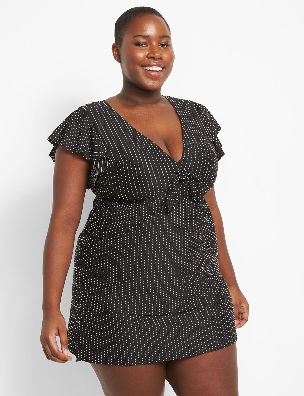 Swimwear-lane bryant,plus size designer swimwear