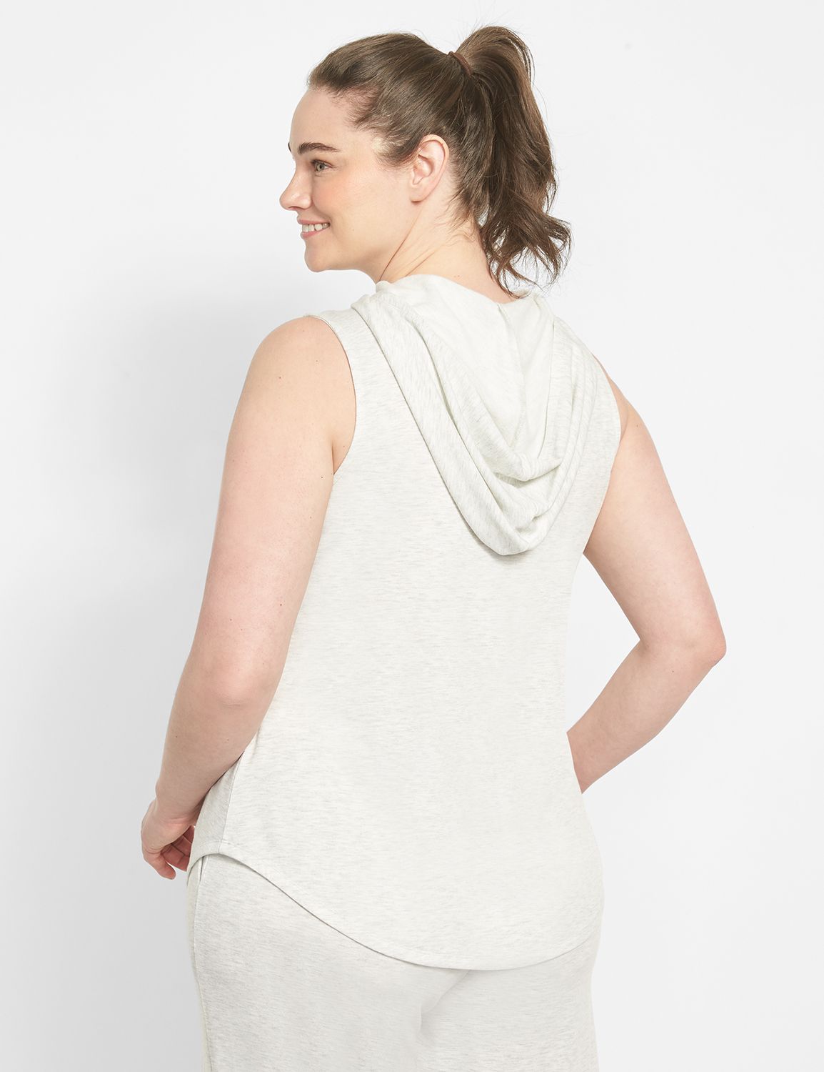 Sleeveless Cowl Neckline Tank S 112 Product Image 2