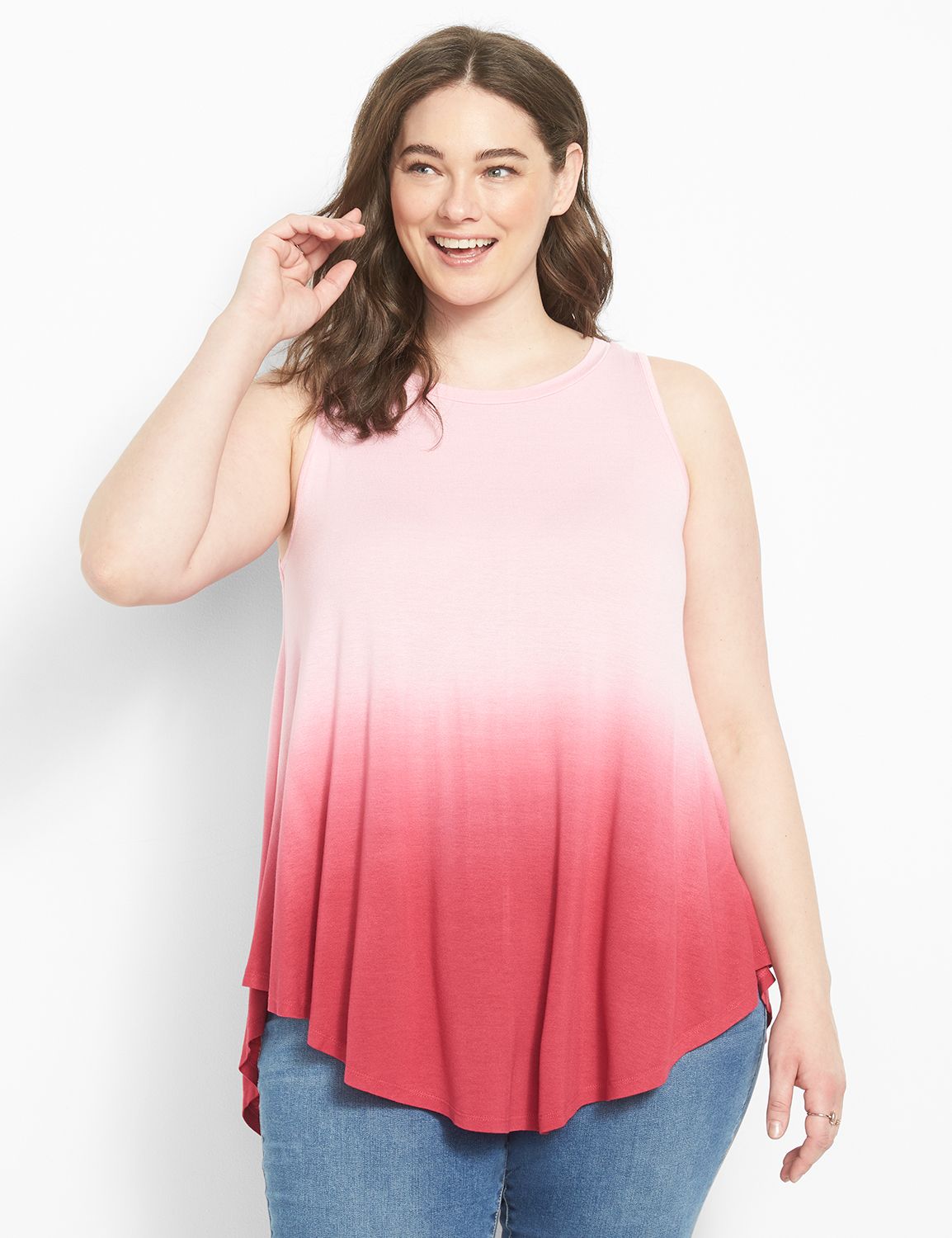 Sleeveless Boat Neck Extreme Swing Product Image 1