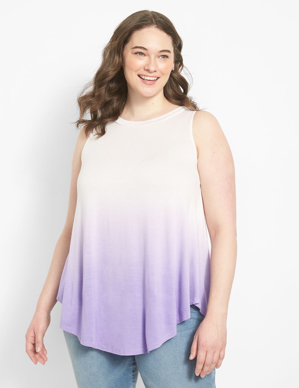 Sleeveless Boat Neck Extreme Swing Product Image 1