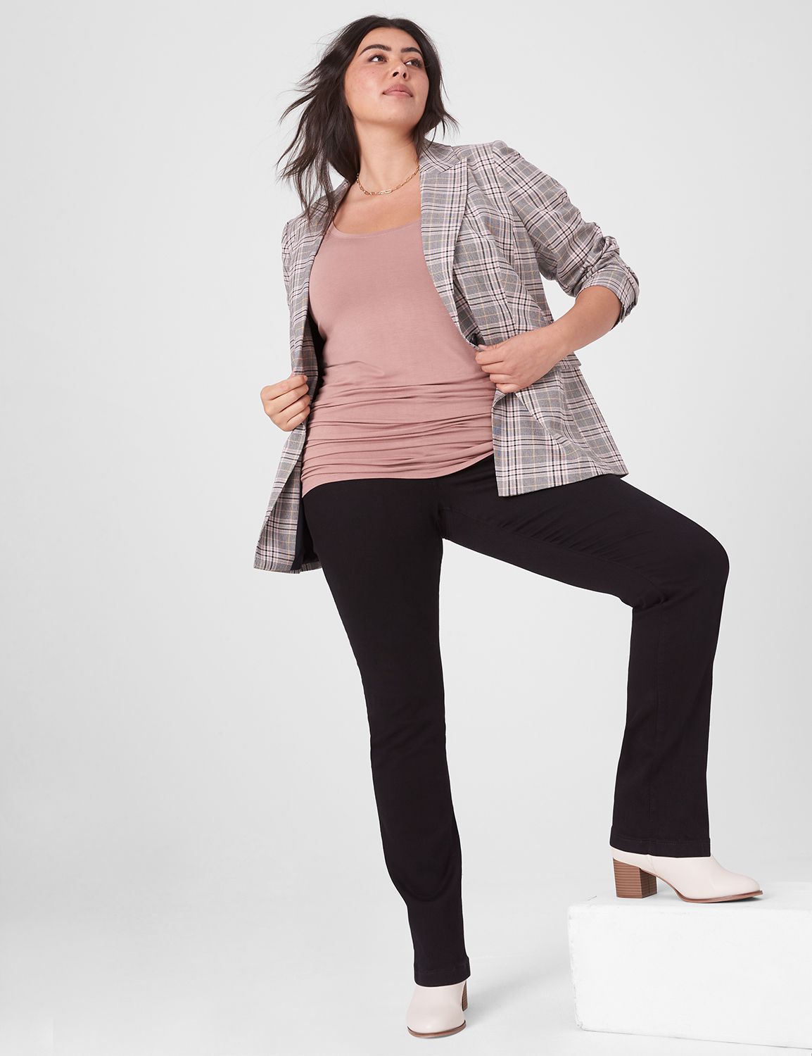 Ruched Scoop Top