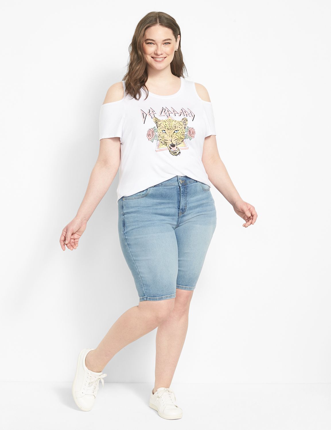 Plus Size Def Leppard Graphic Tee