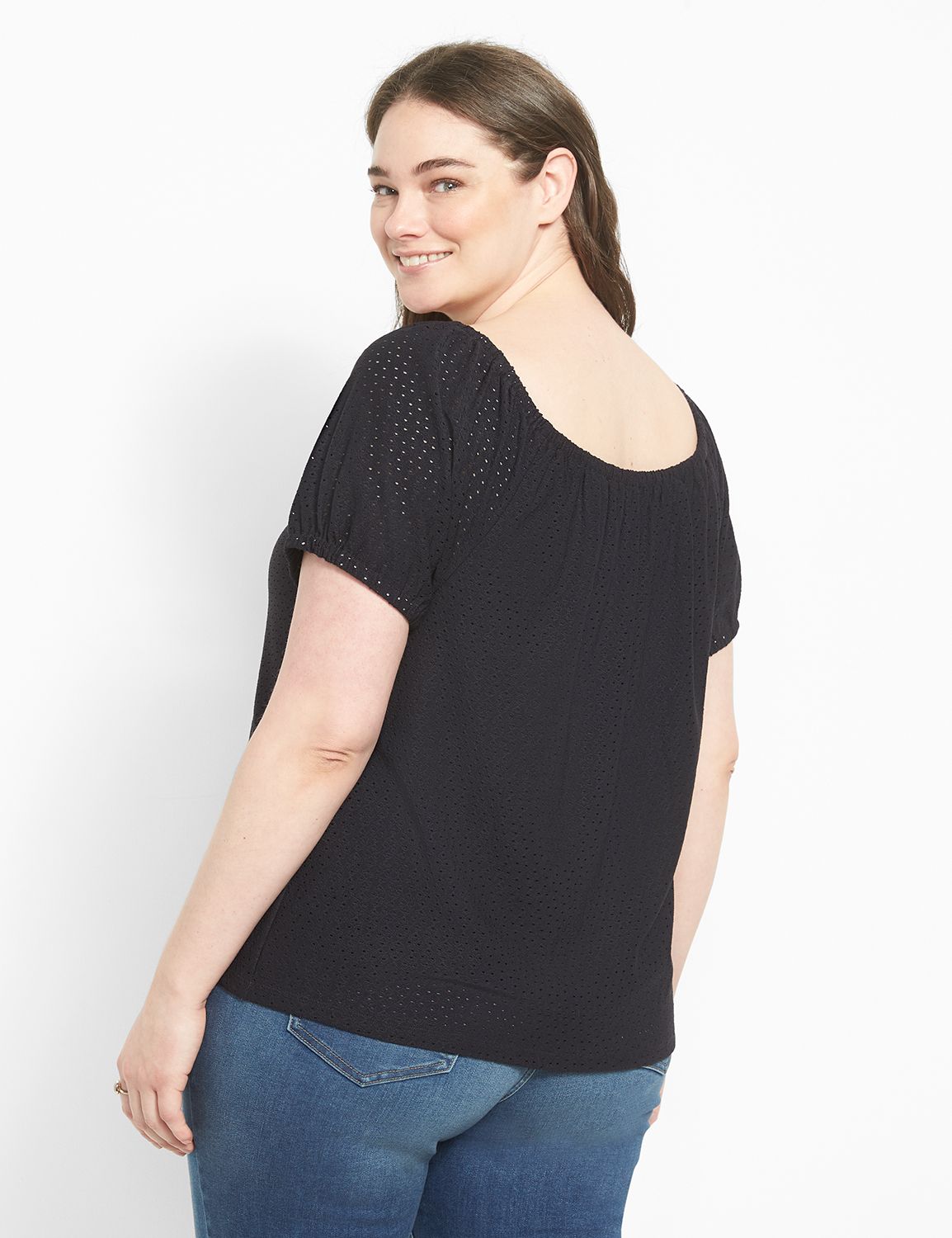 Short Sleeve Off the Shoulder Top I Product Image 2
