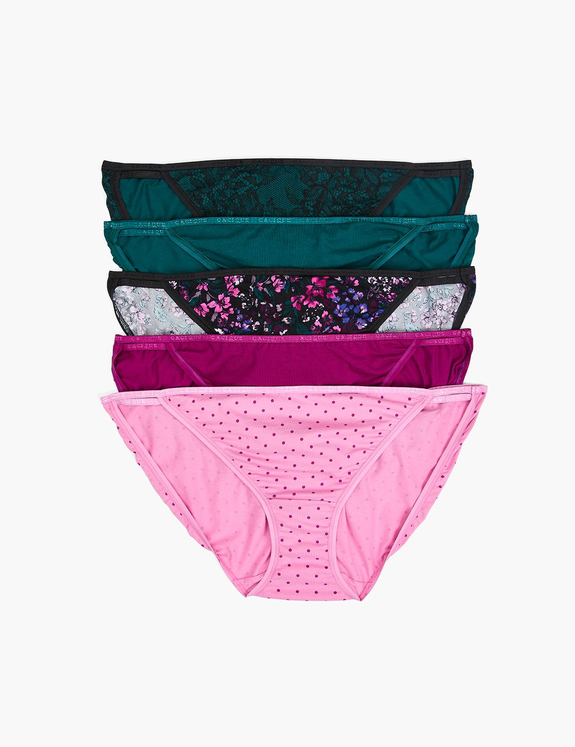 PANTY PACK Cotton String Bikinis ta Product Image 1