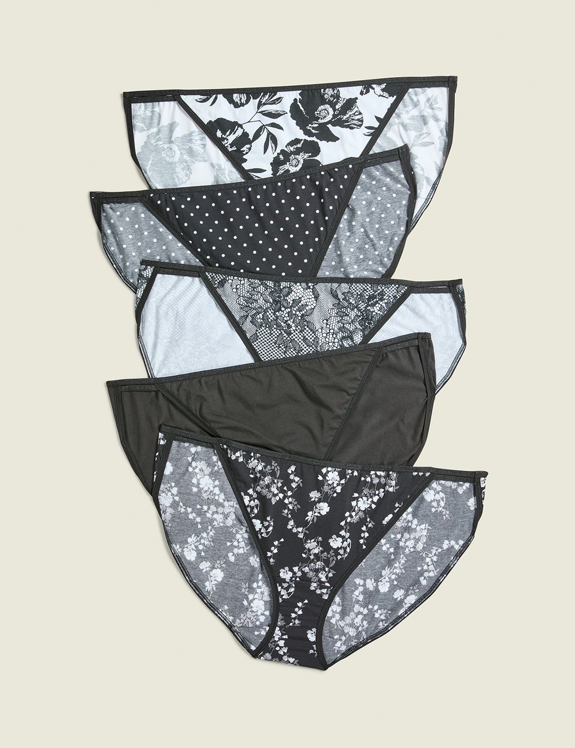 PANTY PACK Cotton String Bikinis ta Product Image 1