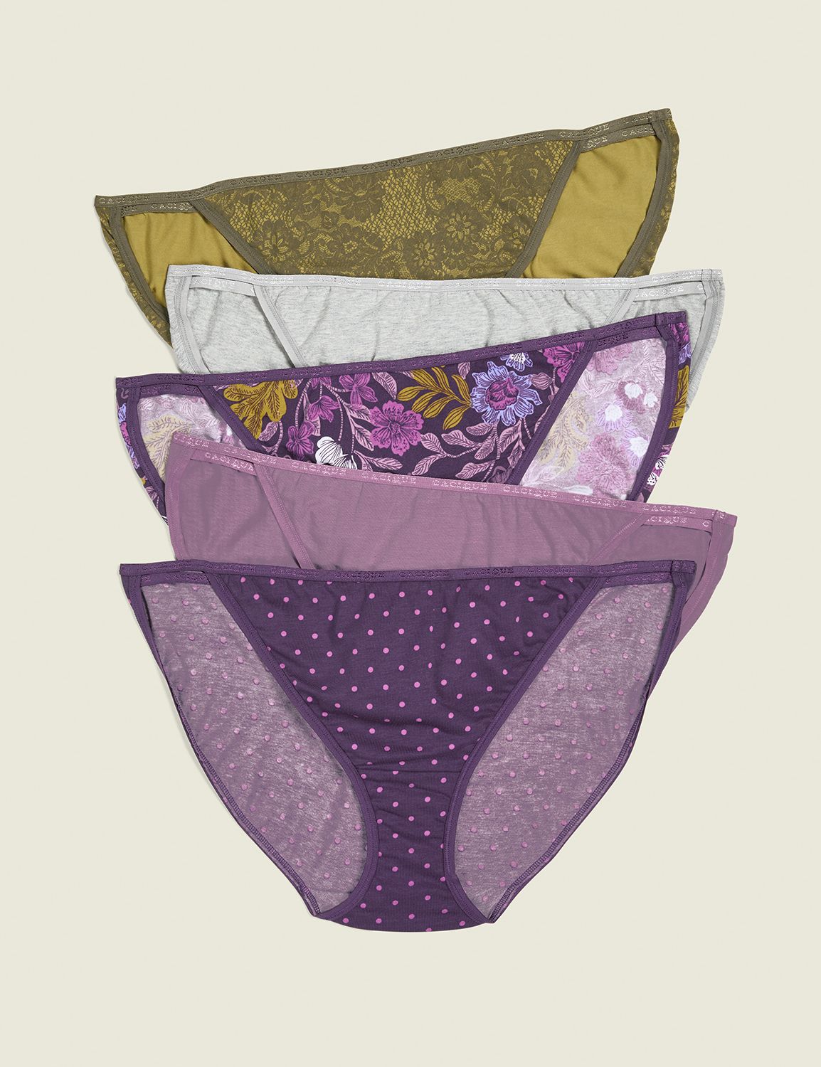 PANTY PACK Cotton String Bikinis ta Product Image 1