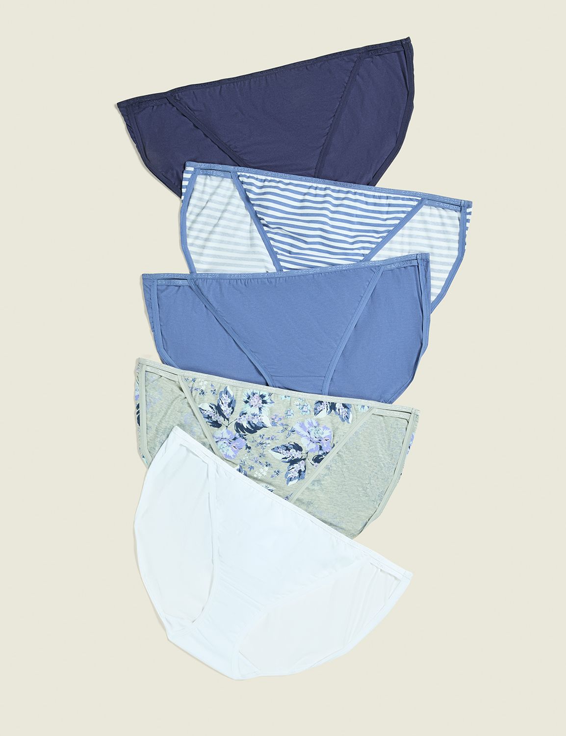 Cotton Double-String Bikini Panty - 5-Pack