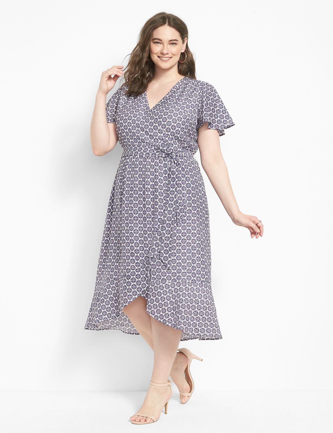 Lane bryant hotsell high low dress